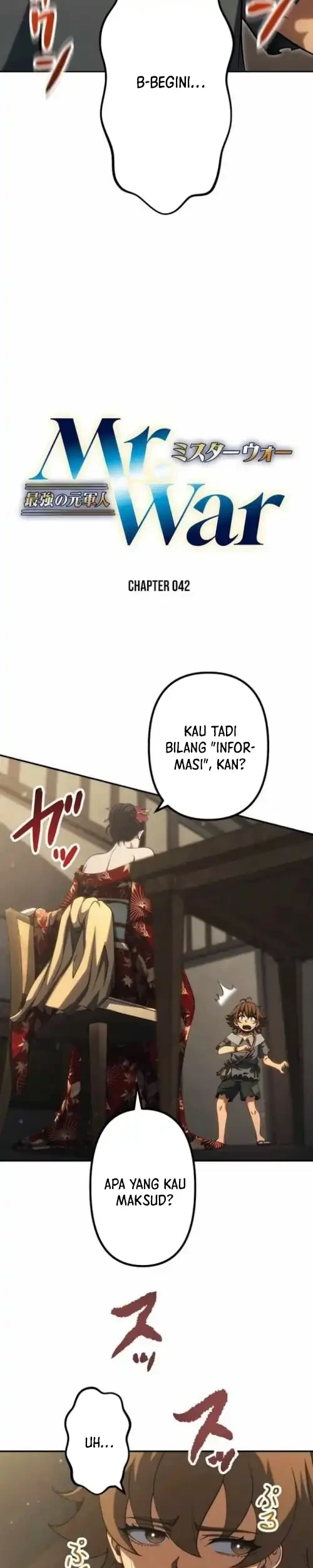 Mr.War -Saikyou no Moto Gunjin- Natsu Chapter 42 - halaman 3