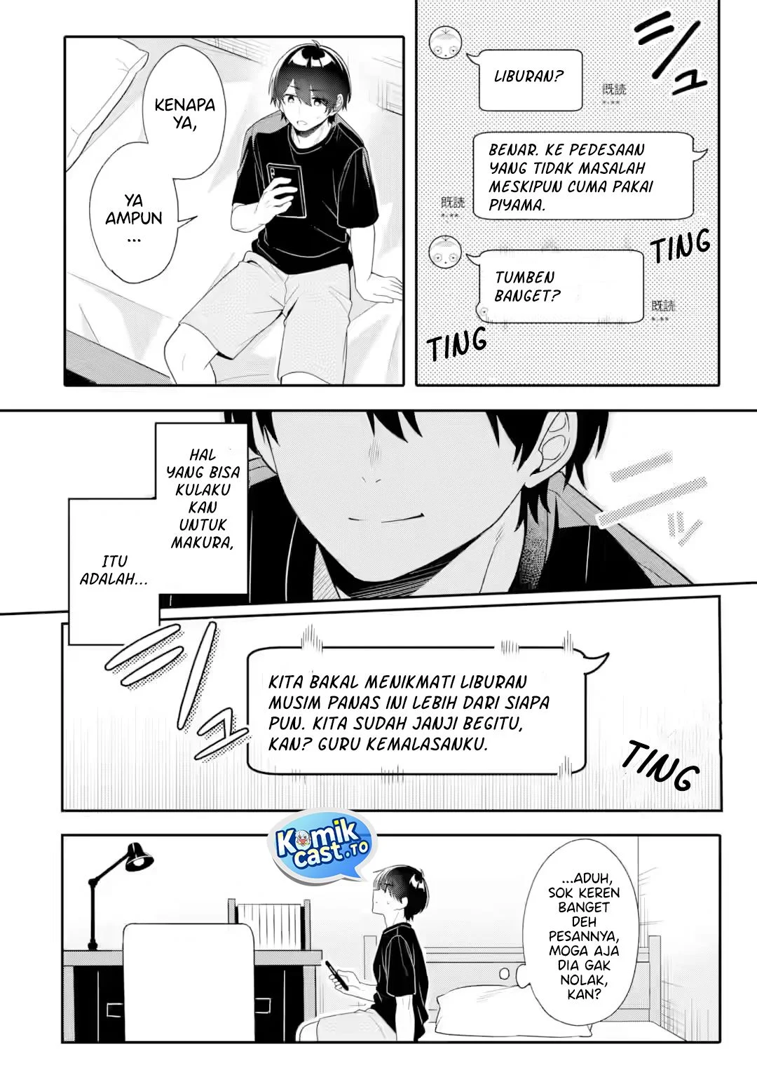 Muboubi Kawaii Pajama Sugata no Bishoujo to Heya de Futarikiri Chapter 10 - halaman 11