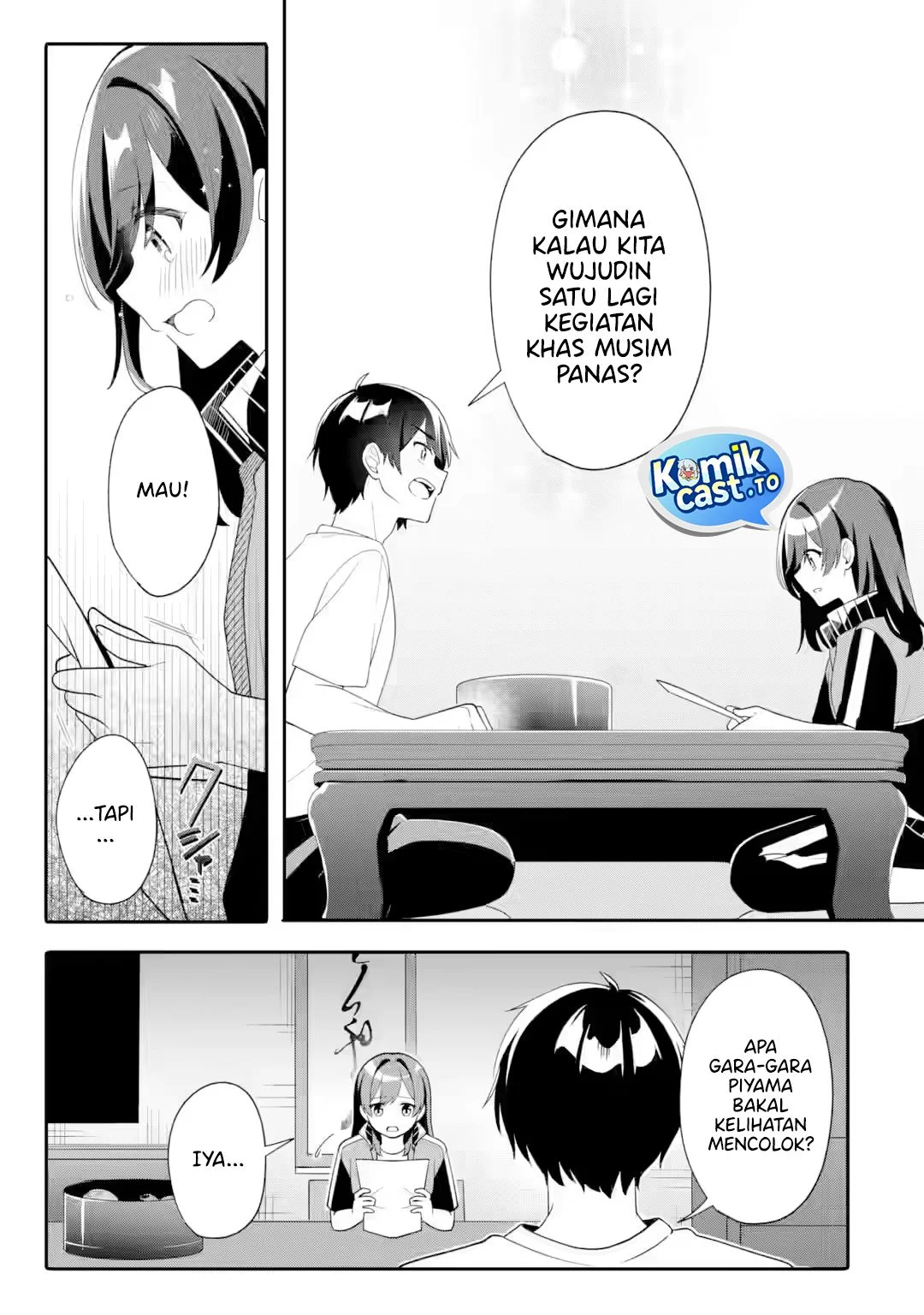 Muboubi Kawaii Pajama Sugata no Bishoujo to Heya de Futarikiri Chapter 11 - halaman 14