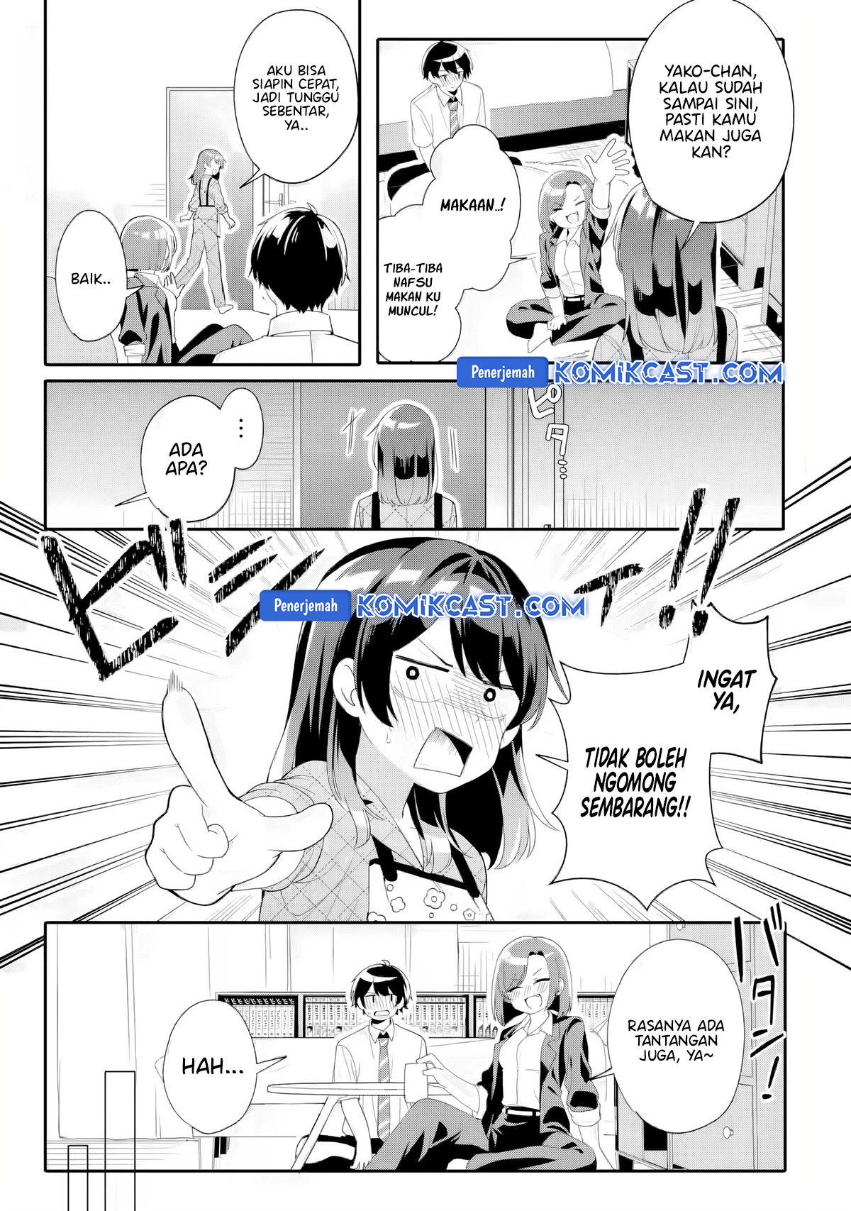 Muboubi Kawaii Pajama Sugata no Bishoujo to Heya de Futarikiri Chapter 5 - halaman 8