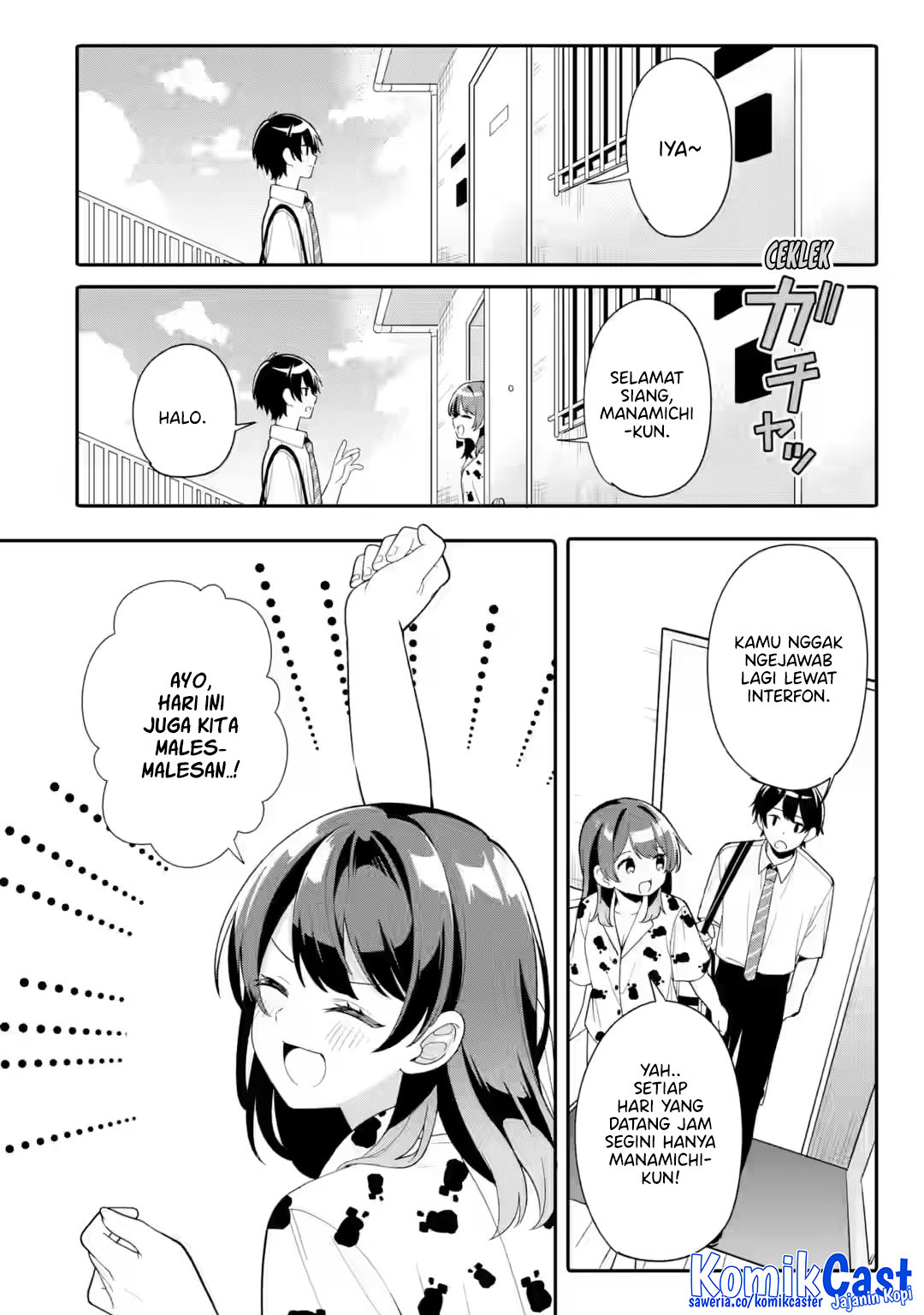Muboubi Kawaii Pajama Sugata no Bishoujo to Heya de Futarikiri Chapter 7 - halaman 12