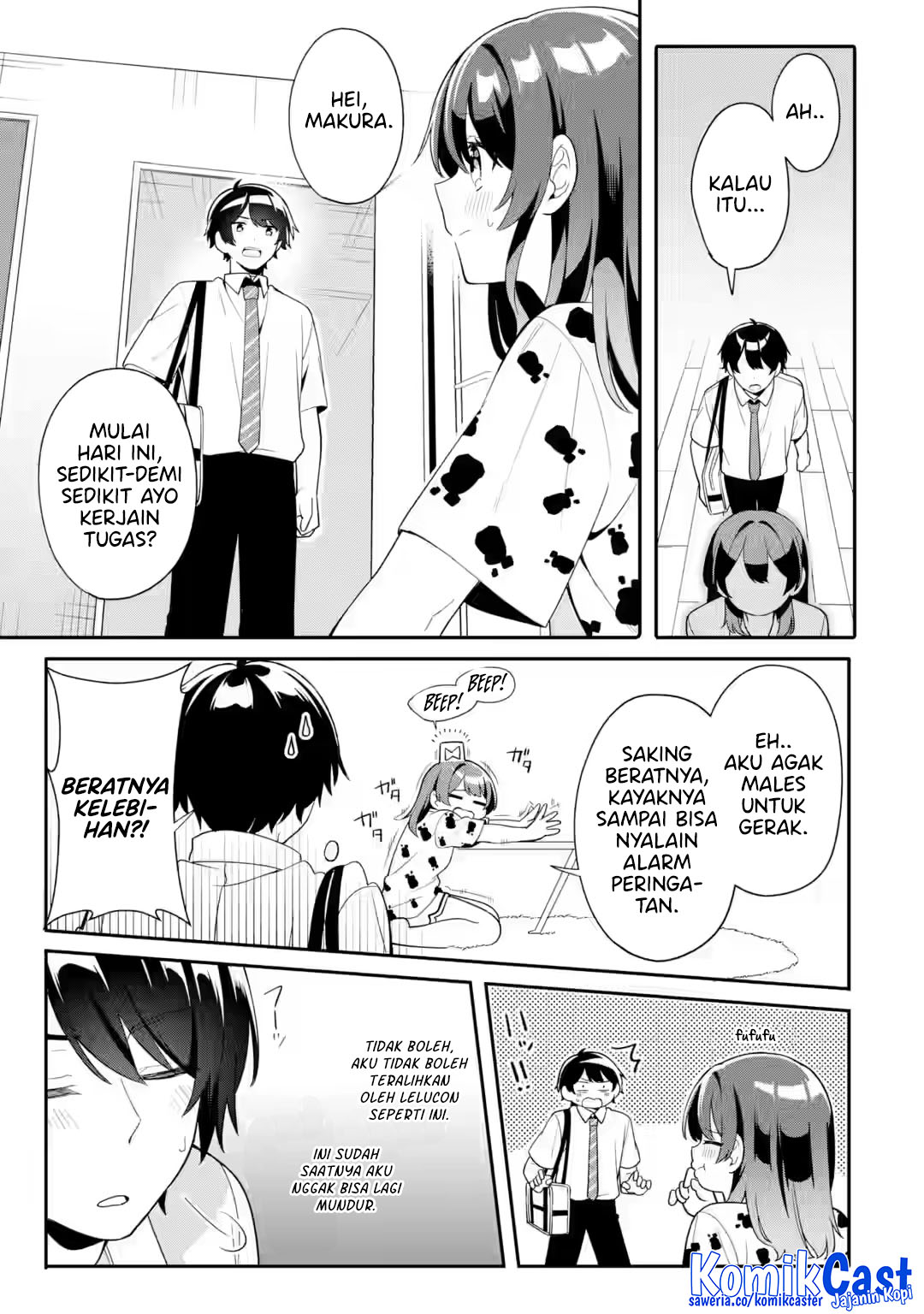 Muboubi Kawaii Pajama Sugata no Bishoujo to Heya de Futarikiri Chapter 7 - halaman 13