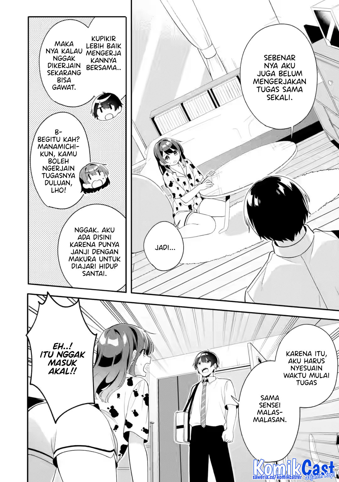 Muboubi Kawaii Pajama Sugata no Bishoujo to Heya de Futarikiri Chapter 7 - halaman 14