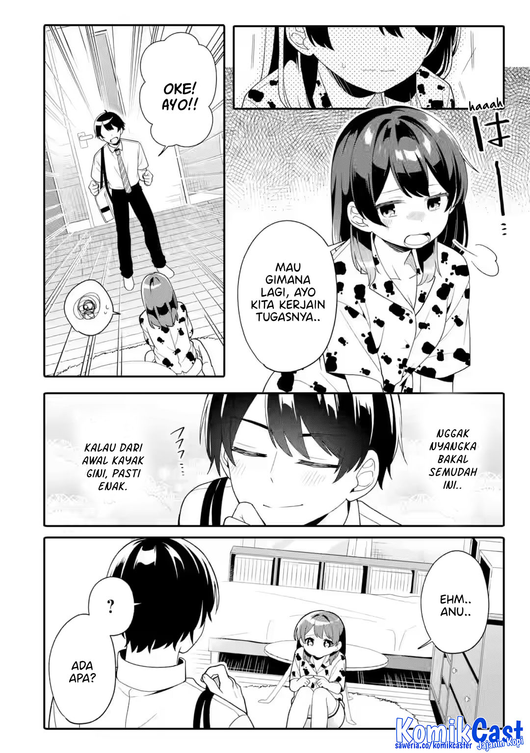 Muboubi Kawaii Pajama Sugata no Bishoujo to Heya de Futarikiri Chapter 7 - halaman 16