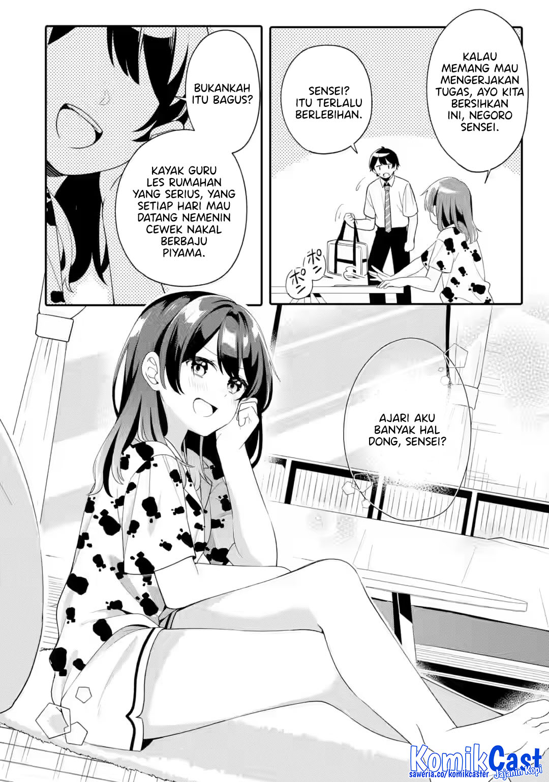 Muboubi Kawaii Pajama Sugata no Bishoujo to Heya de Futarikiri Chapter 7 - halaman 18