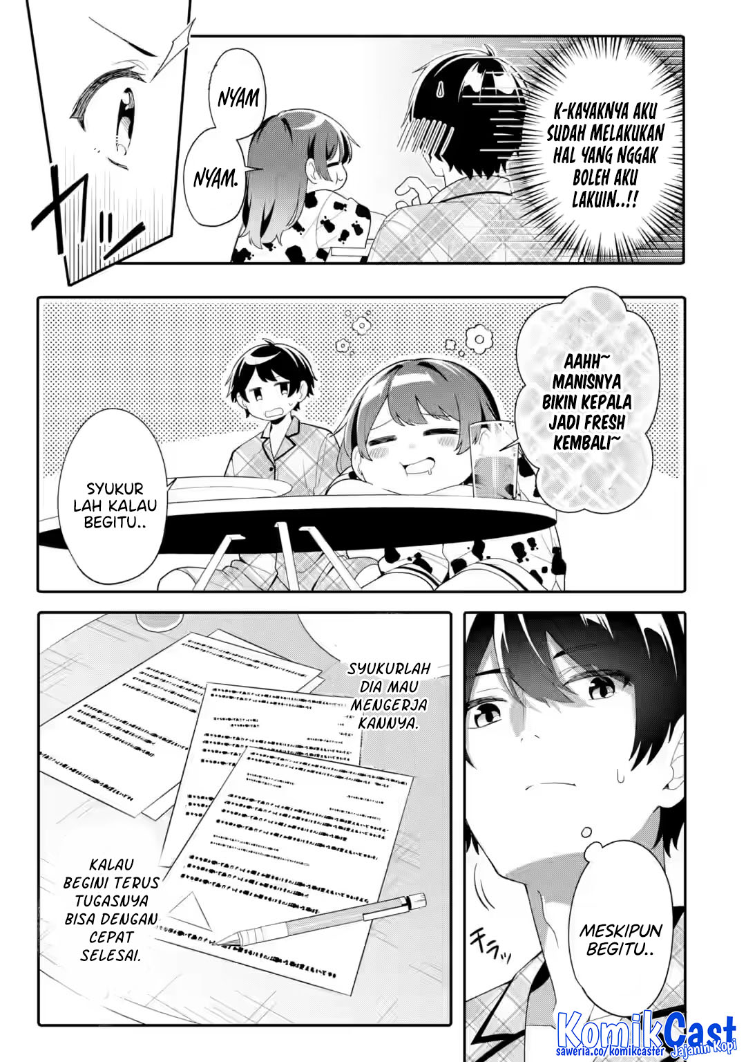 Muboubi Kawaii Pajama Sugata no Bishoujo to Heya de Futarikiri Chapter 7 - halaman 25