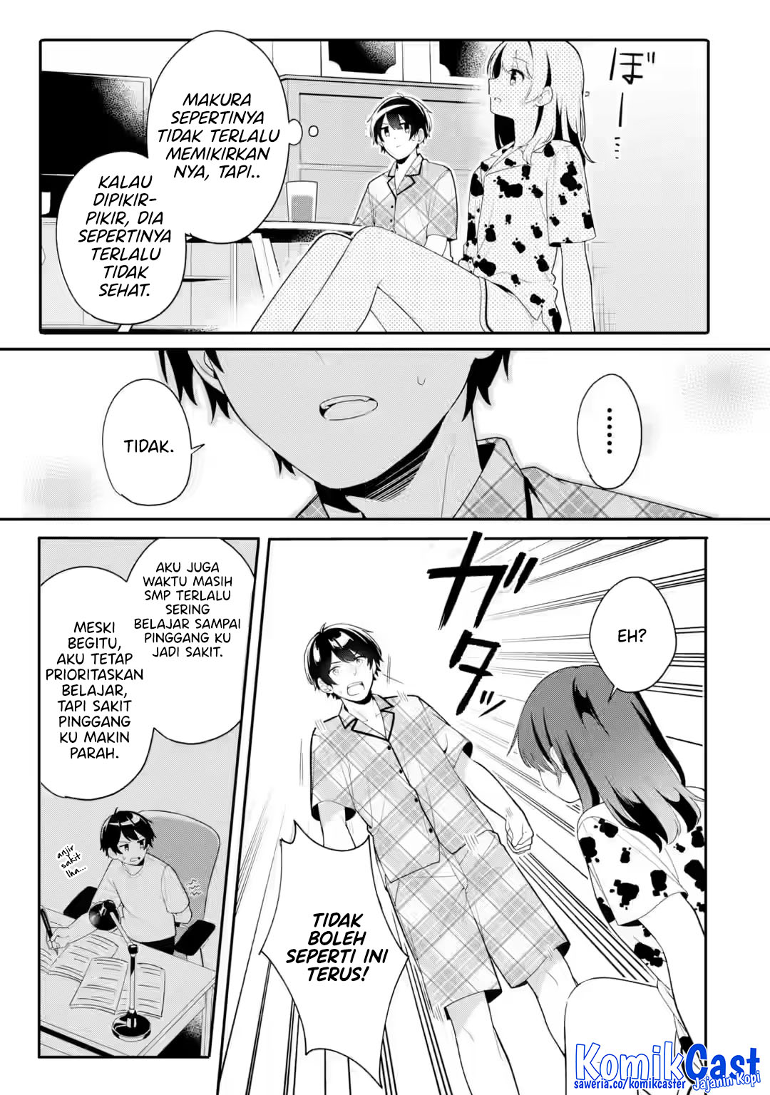 Muboubi Kawaii Pajama Sugata no Bishoujo to Heya de Futarikiri Chapter 7 - halaman 27