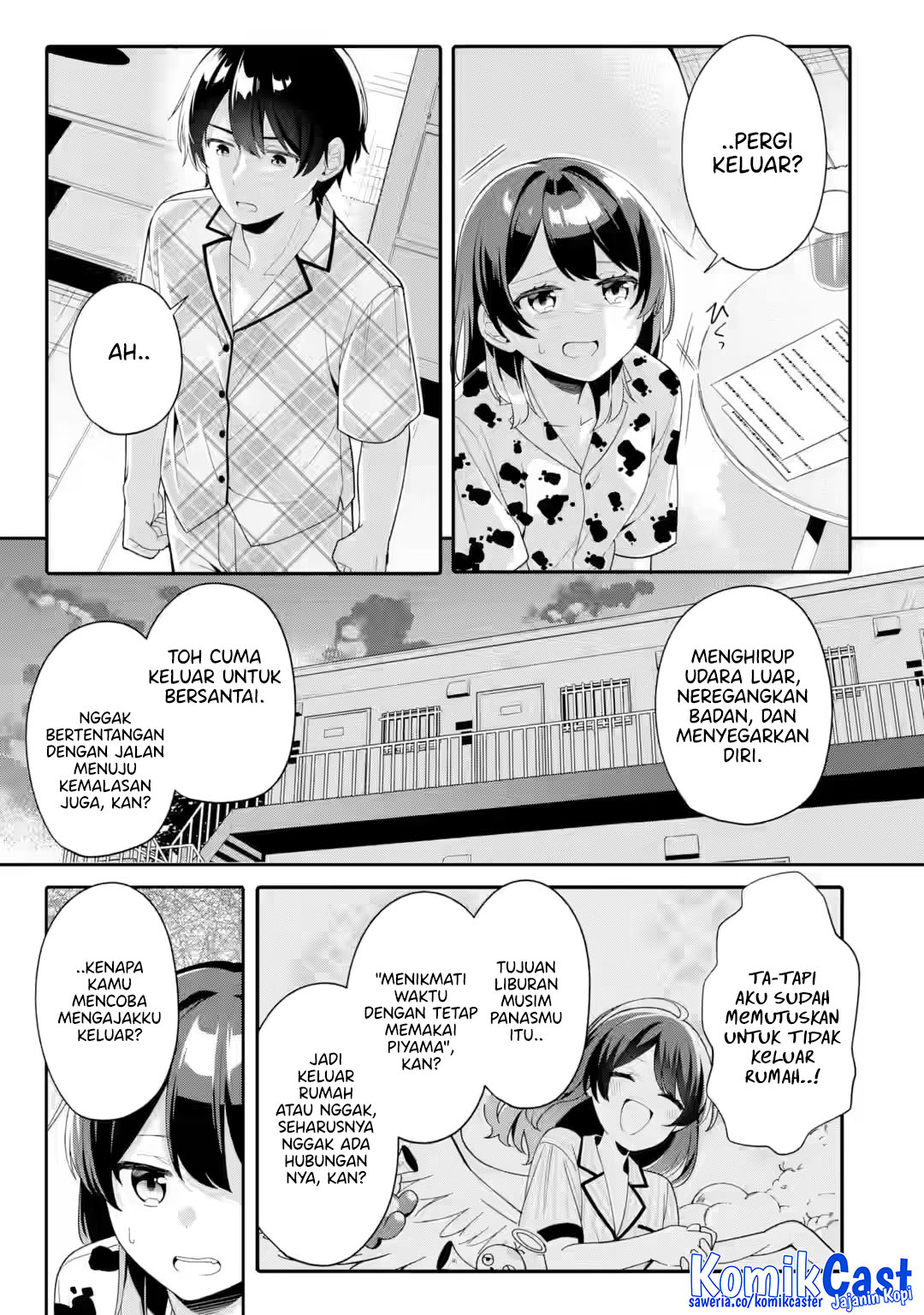 Muboubi Kawaii Pajama Sugata no Bishoujo to Heya de Futarikiri Chapter 7 - halaman 29