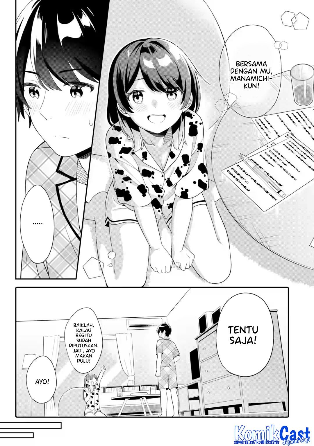 Muboubi Kawaii Pajama Sugata no Bishoujo to Heya de Futarikiri Chapter 7 - halaman 31