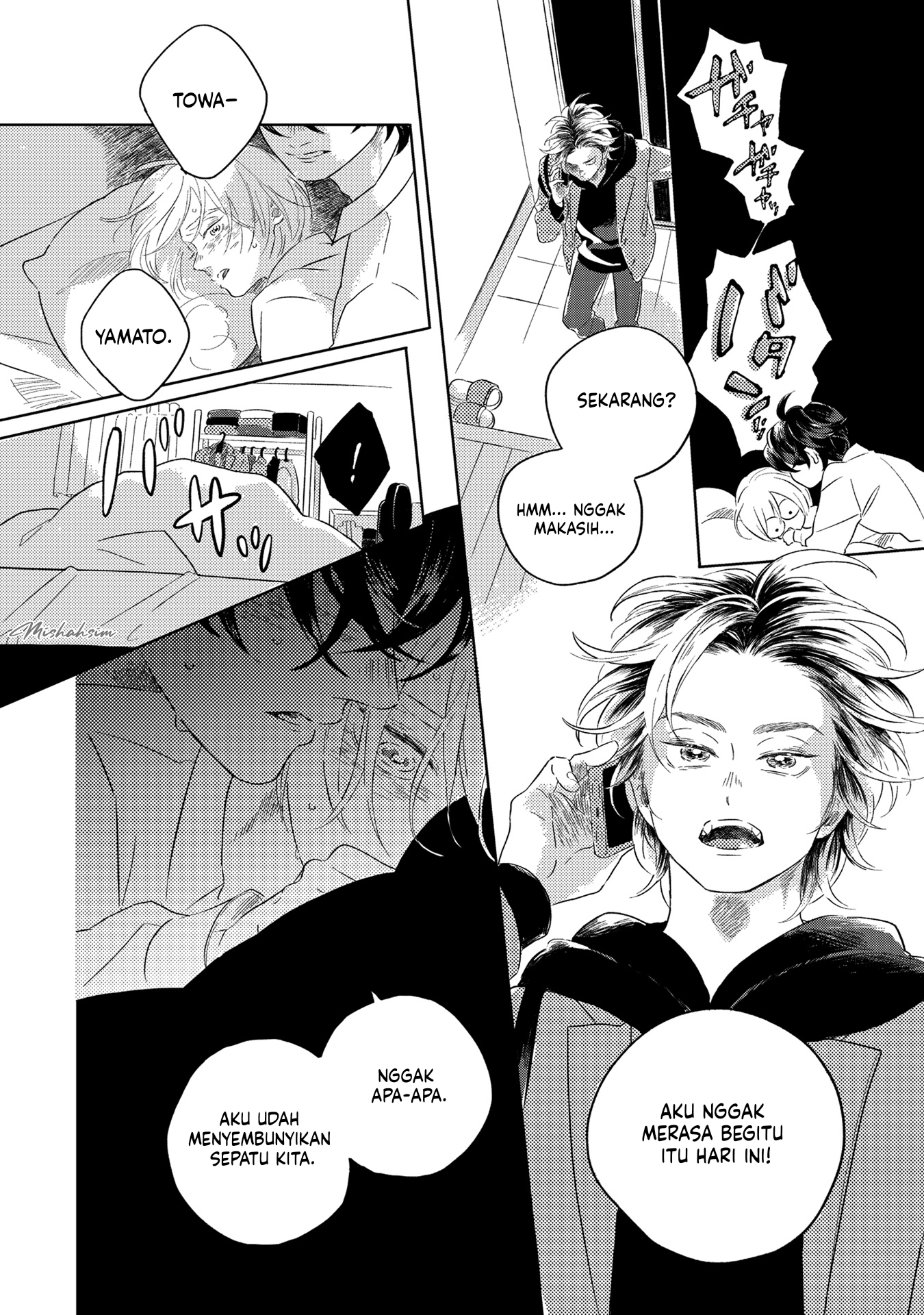 Muchuu ni Naru yo Chapter 6.5 - halaman 17