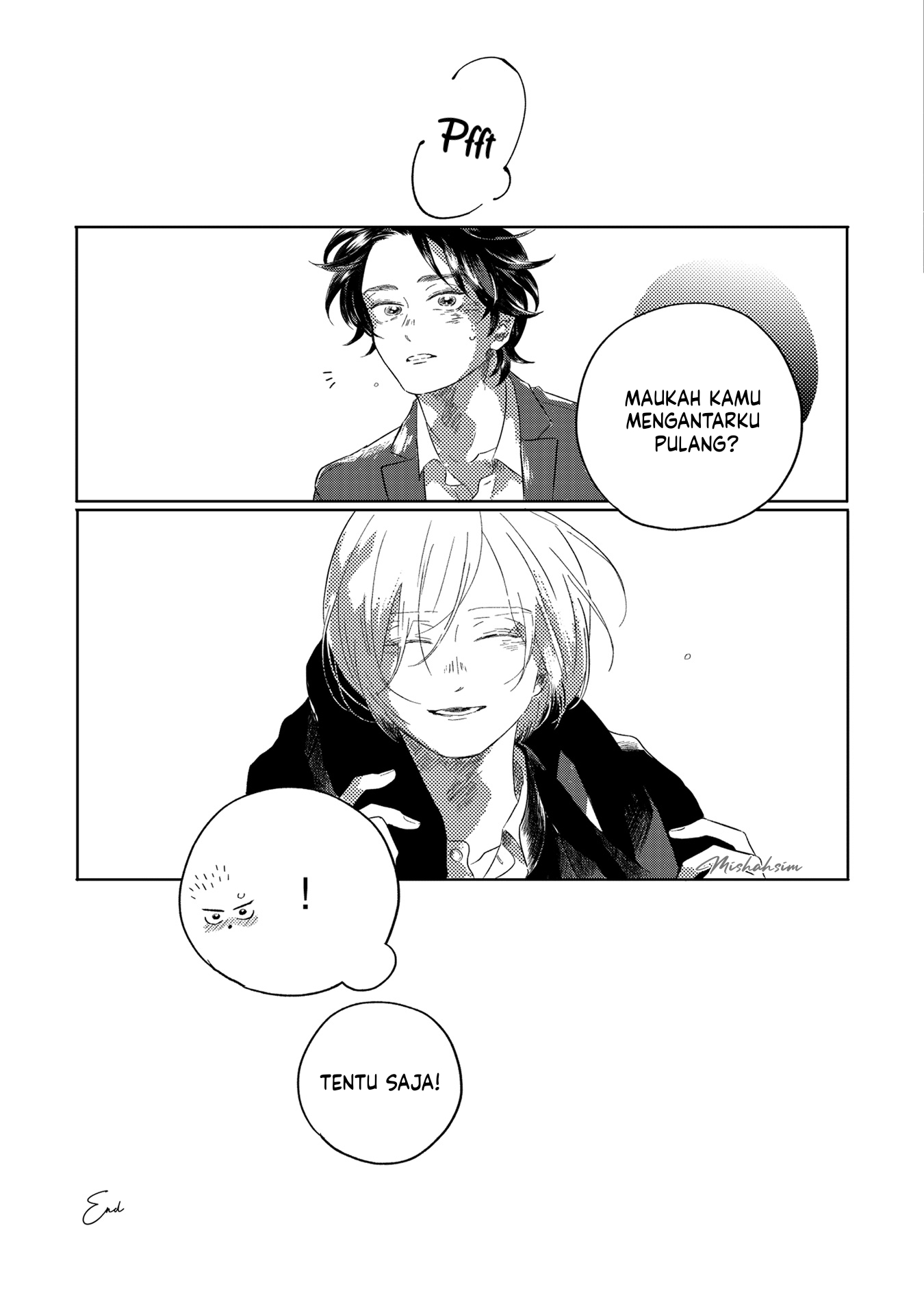 Muchuu ni Naru yo Chapter 6.5 - halaman 22