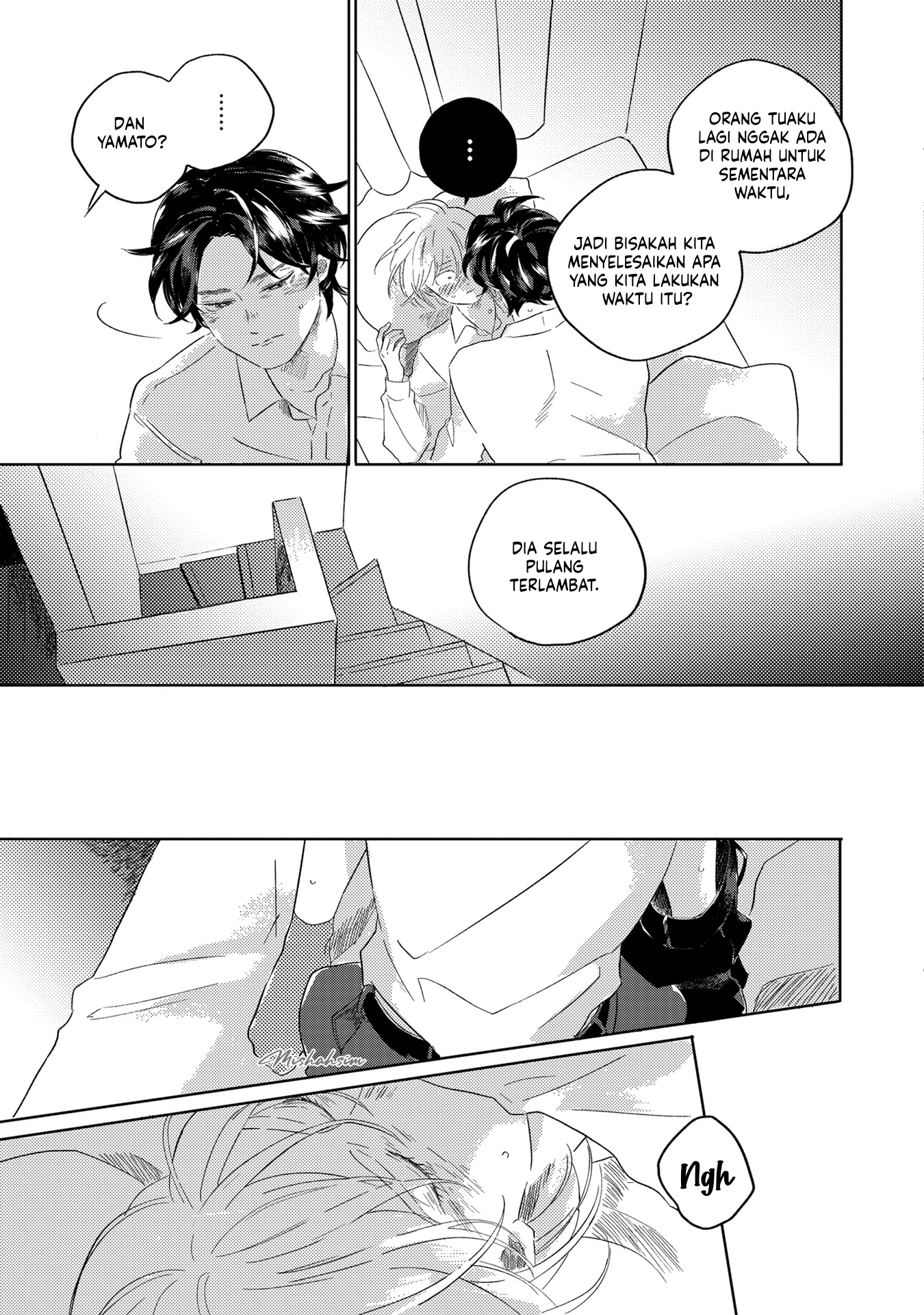Muchuu ni Naru yo Chapter 6.5 - halaman 6
