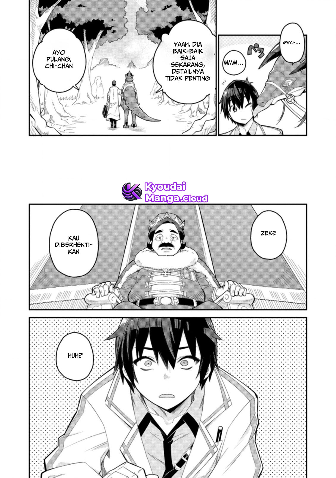 Muda da to Tsuihou sareta "Kyuutei Juui", Kemono no Kuni ni Koutaiguu de Manukareru: Mori de Tasuketa Shinjuu to Kemomimi Bishoujo-tachi ni Mechakucha Dekiai sare nagara Slow Life wo Tanoshinderu Chapter 1 - halaman 26