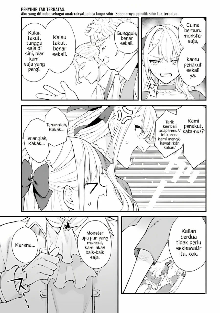 Mugen no Majutsu Shi Maryoku Nashi de Heimin no Ko to Hakugai Sareta Ore. Jitsuha Mugen no Maryoku Mochi Chapter 1 - halaman 26