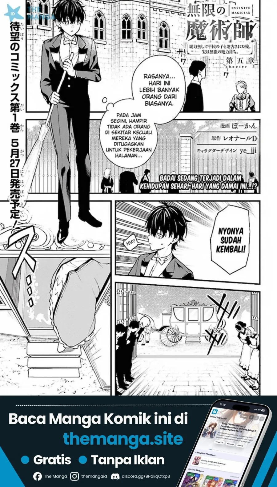 Mugen no Majutsu Shi Maryoku Nashi de Heimin no Ko to Hakugai Sareta Ore. Jitsuha Mugen no Maryoku Mochi Chapter 5 - halaman 2