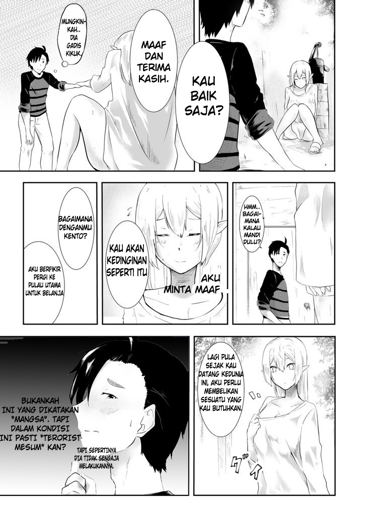Mujintou De Elf to Kyoudou Seikatsu Chapter 1 - halaman 34