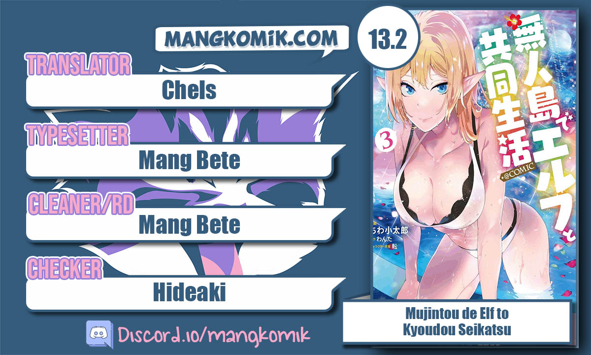 Mujintou De Elf to Kyoudou Seikatsu Chapter 13.2 - halaman 2