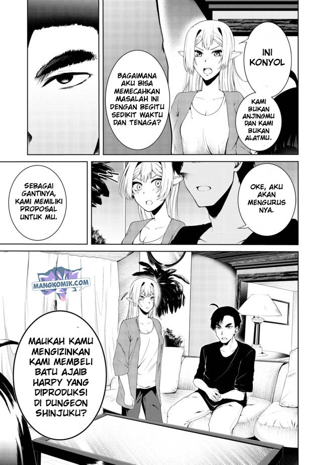 Mujintou De Elf to Kyoudou Seikatsu Chapter 13.2 - halaman 4
