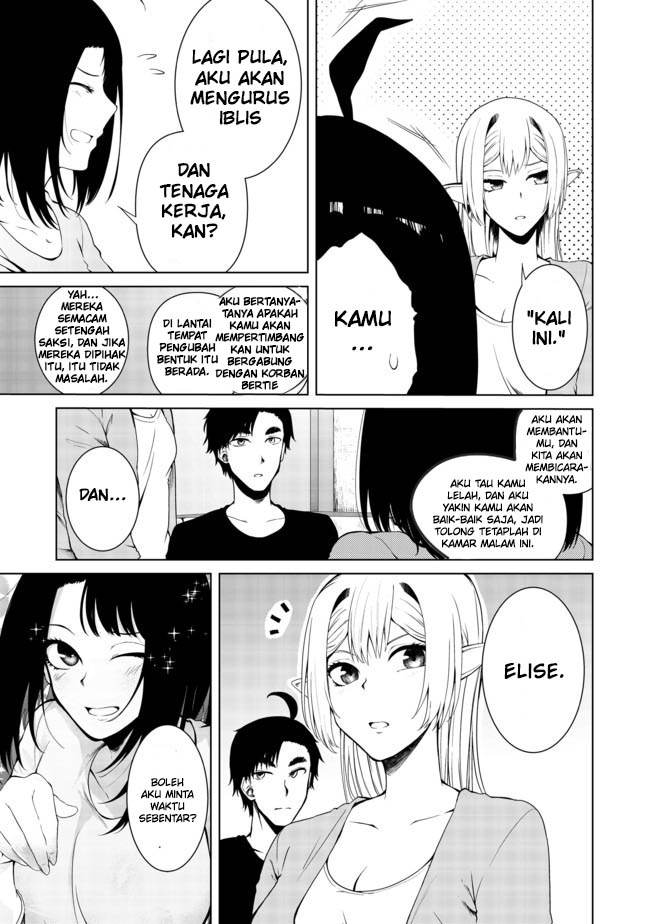 Mujintou De Elf to Kyoudou Seikatsu Chapter 13.2 - halaman 6