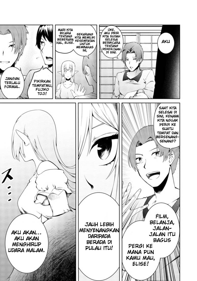 Mujintou De Elf to Kyoudou Seikatsu Chapter 15 - halaman 22