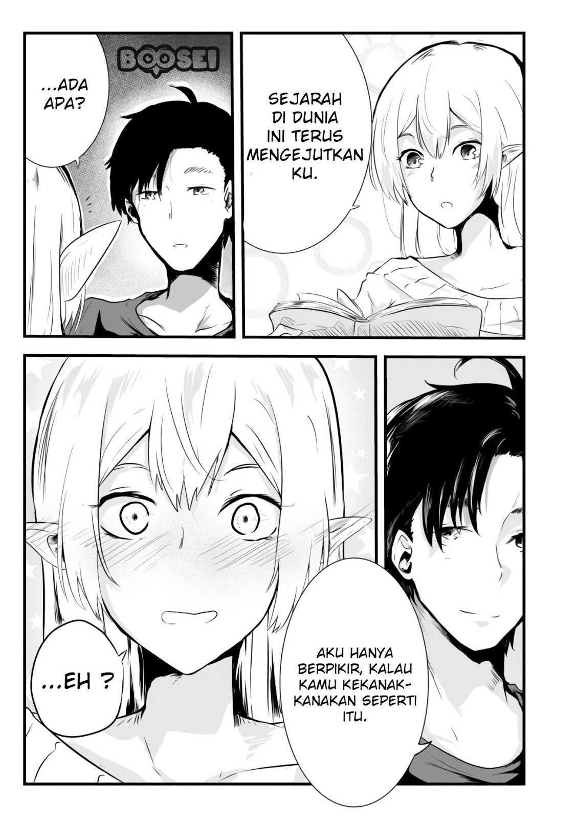 Mujintou De Elf to Kyoudou Seikatsu Chapter 2 - halaman 11