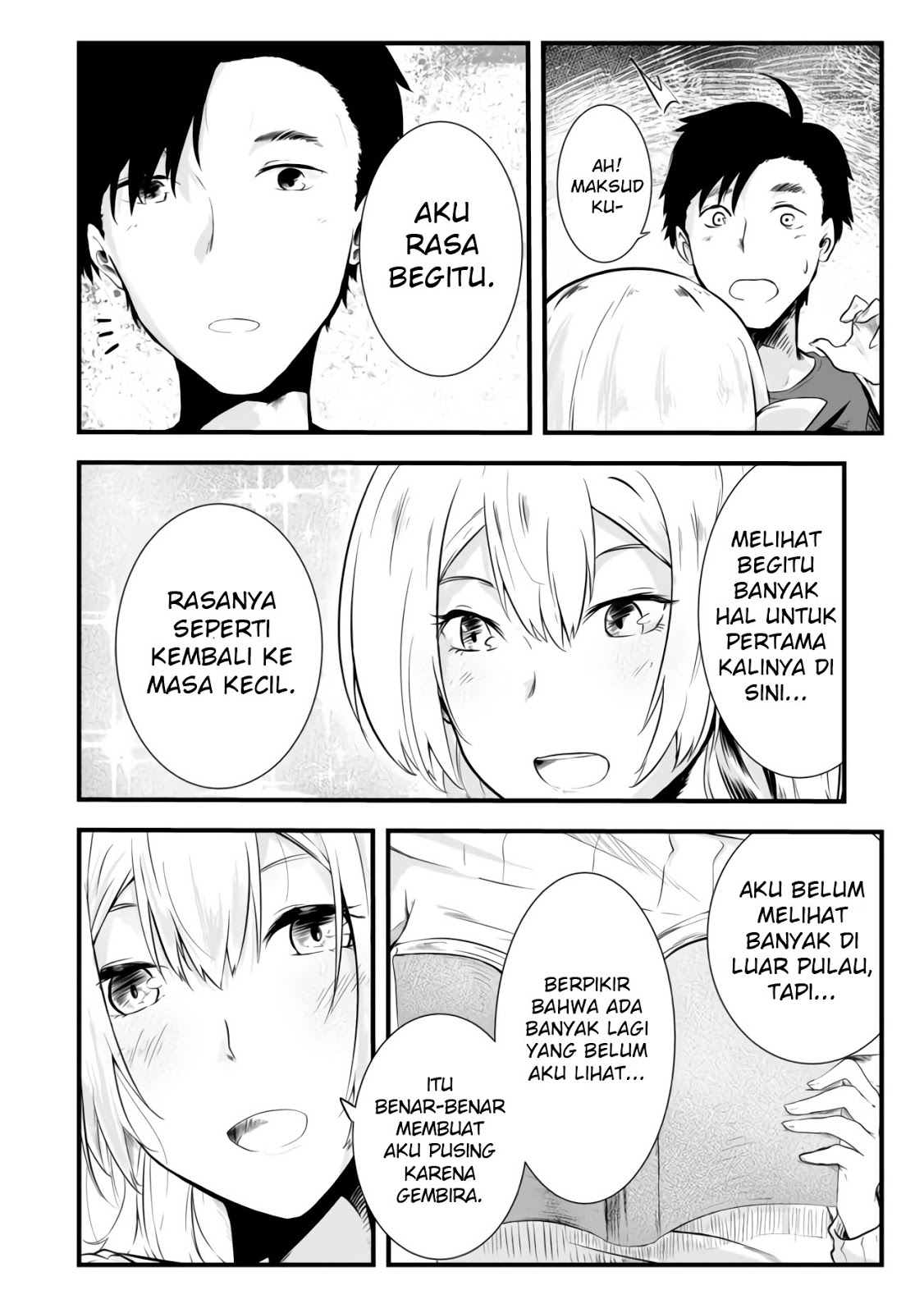 Mujintou De Elf to Kyoudou Seikatsu Chapter 2 - halaman 12