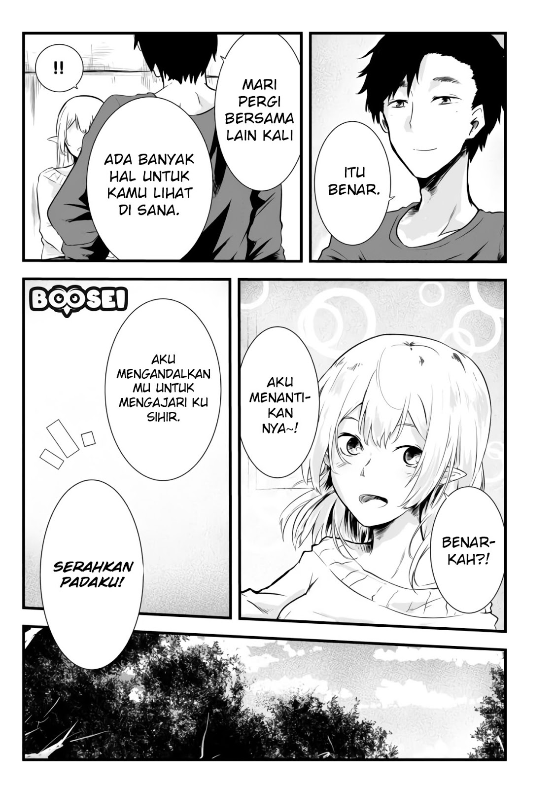 Mujintou De Elf to Kyoudou Seikatsu Chapter 2 - halaman 13