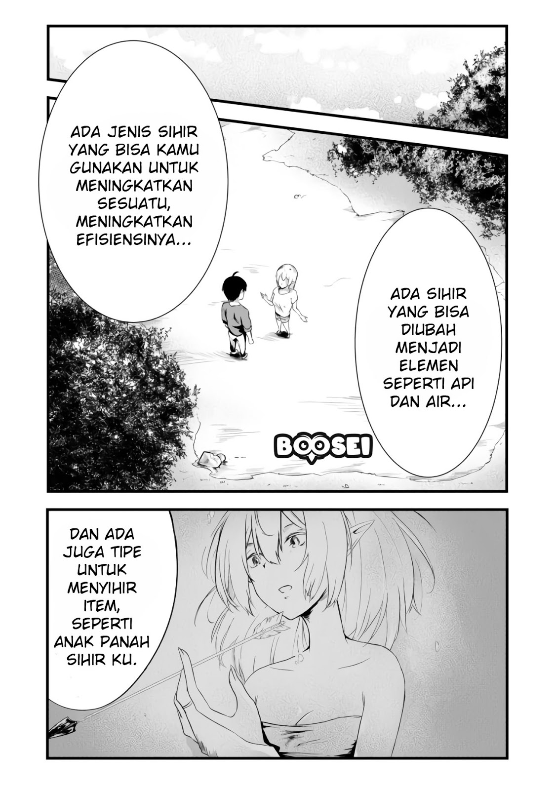Mujintou De Elf to Kyoudou Seikatsu Chapter 2 - halaman 19
