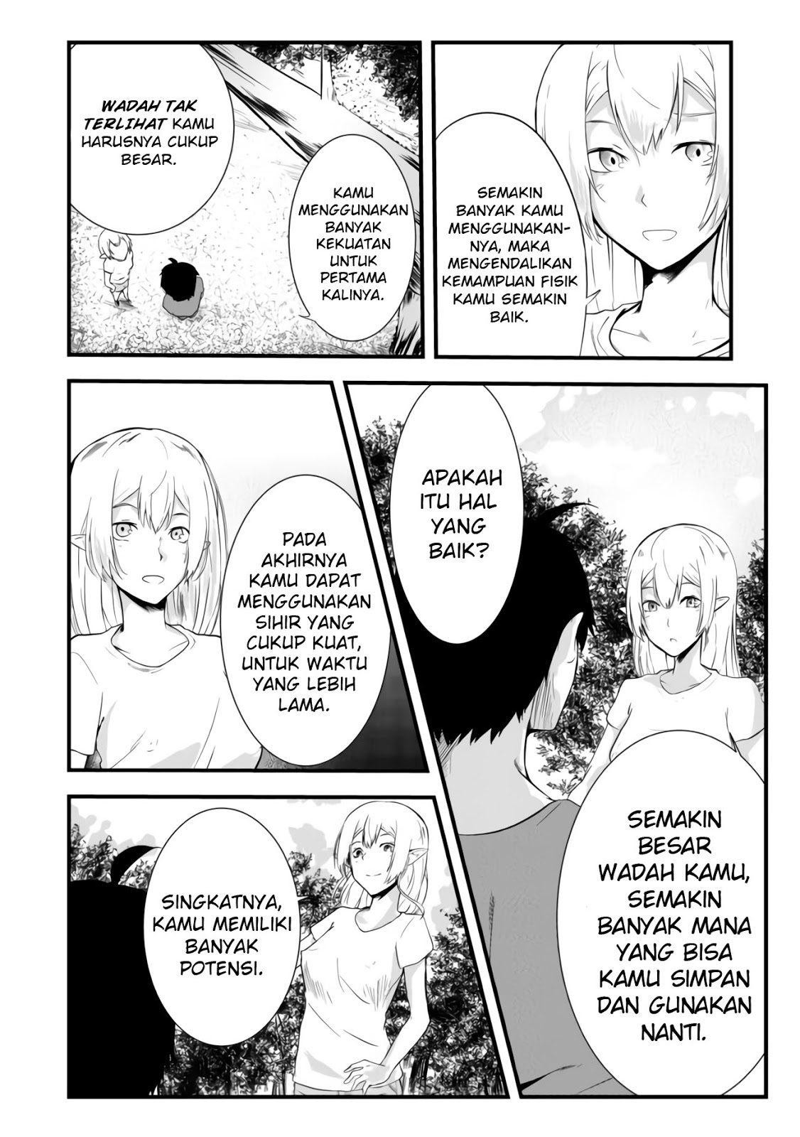 Mujintou De Elf to Kyoudou Seikatsu Chapter 2 - halaman 28