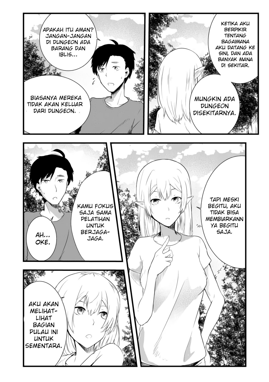 Mujintou De Elf to Kyoudou Seikatsu Chapter 2 - halaman 30