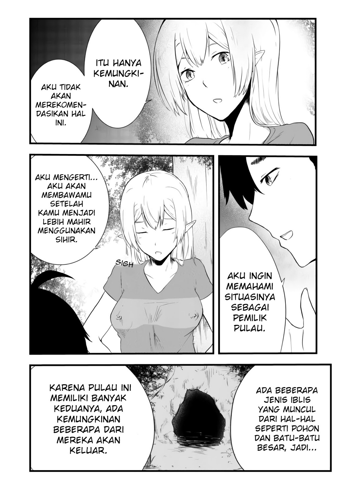 Mujintou De Elf to Kyoudou Seikatsu Chapter 2 - halaman 38