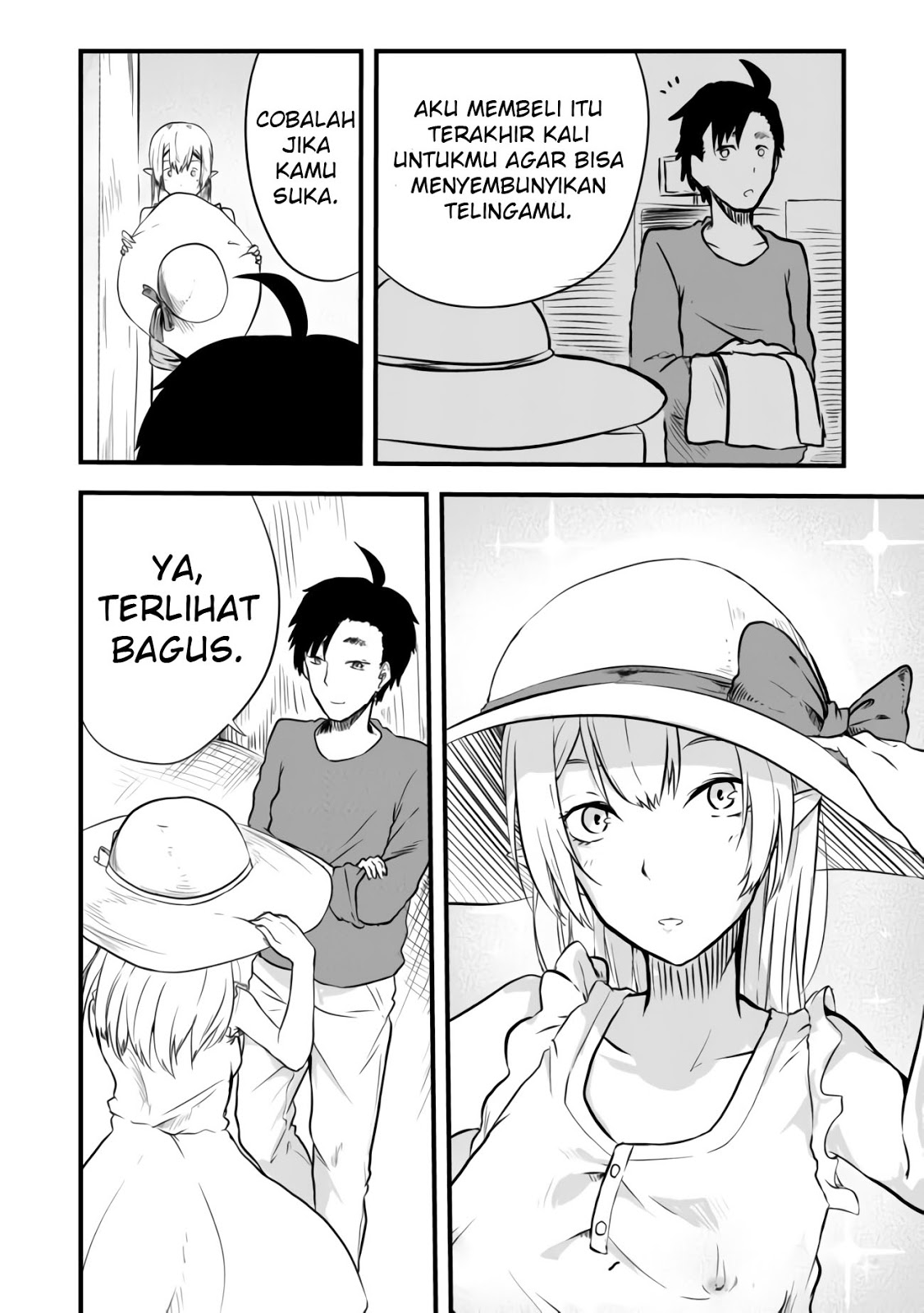 Mujintou De Elf to Kyoudou Seikatsu Chapter 2 - halaman 42