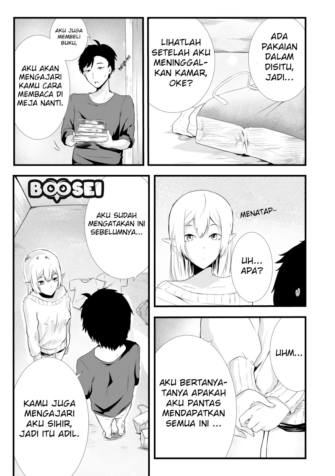Mujintou De Elf to Kyoudou Seikatsu Chapter 2 - halaman 7