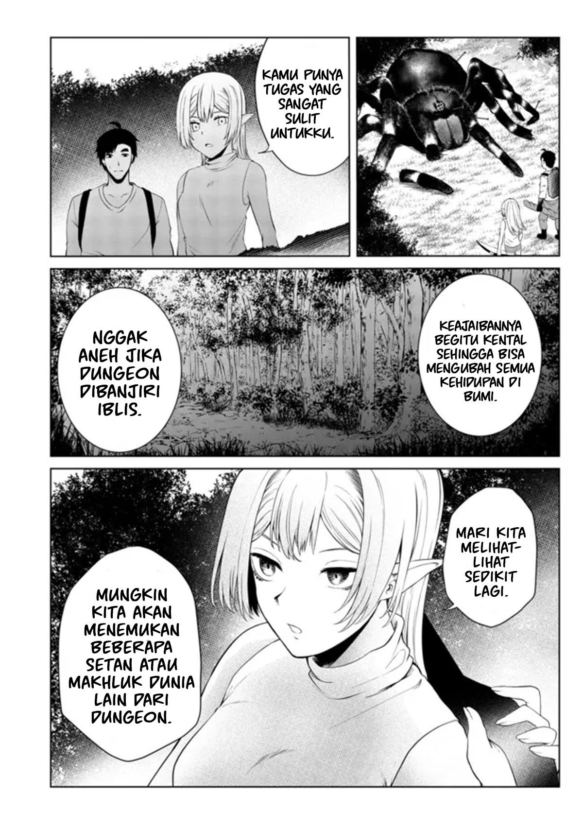 Mujintou De Elf to Kyoudou Seikatsu Chapter 27 - halaman 14