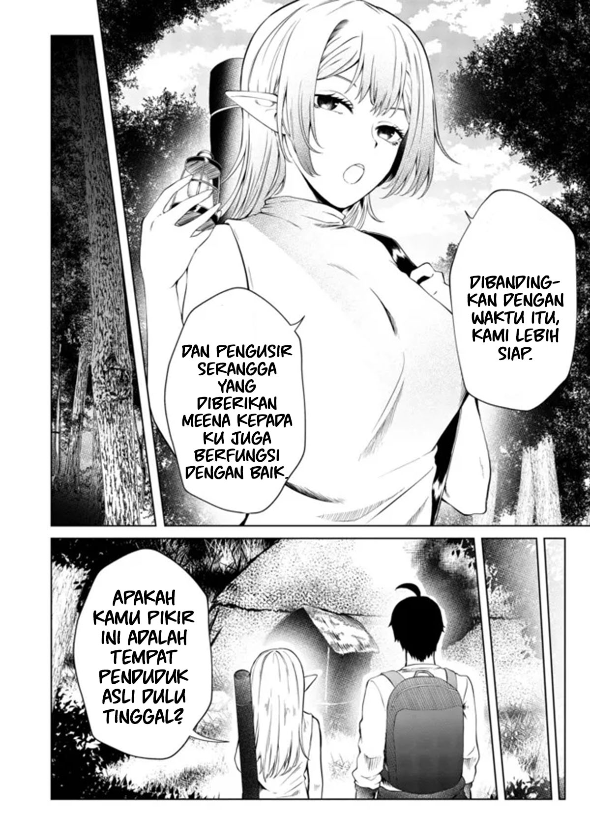 Mujintou De Elf to Kyoudou Seikatsu Chapter 27 - halaman 4