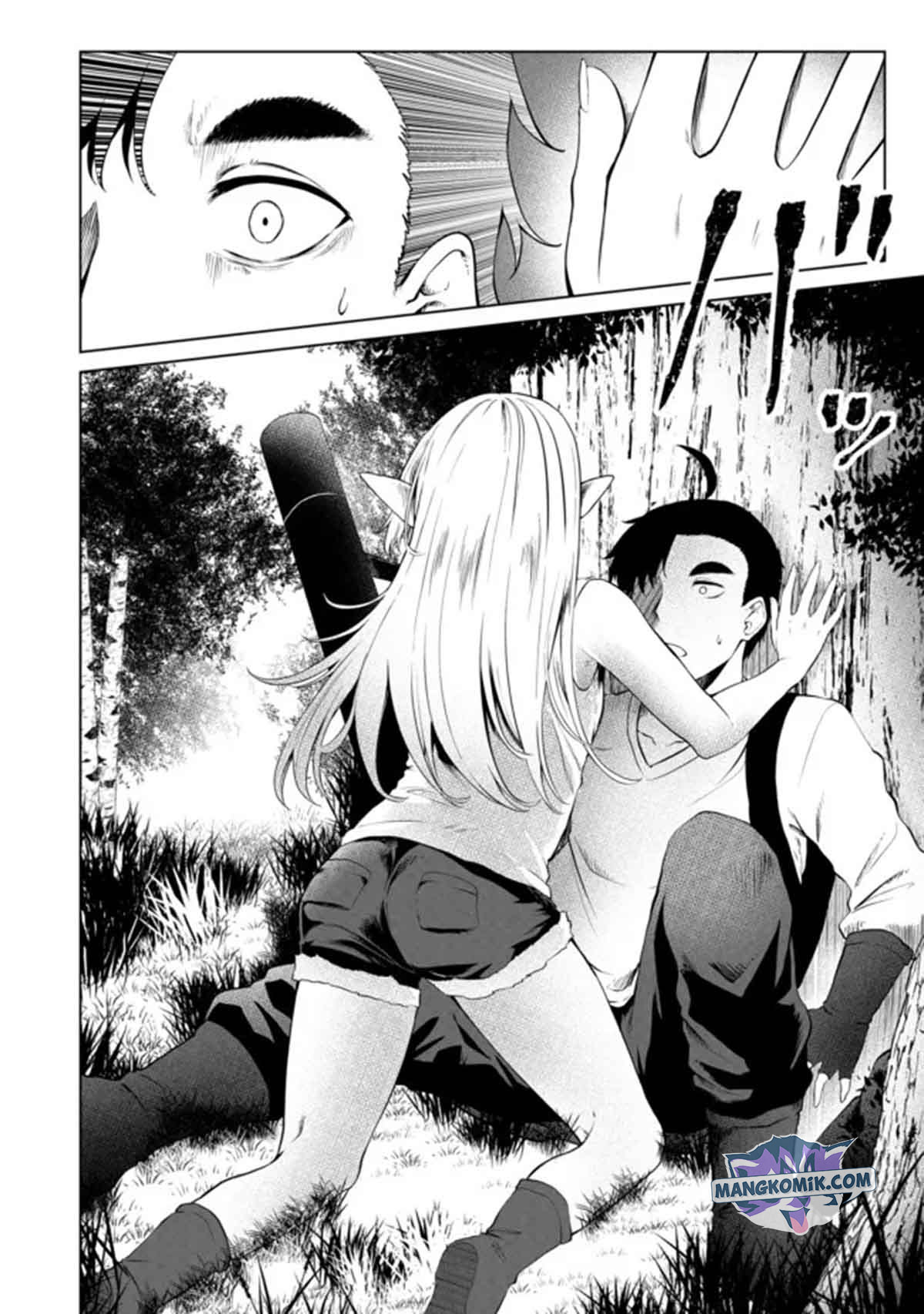 Mujintou De Elf to Kyoudou Seikatsu Chapter 27 - halaman 8