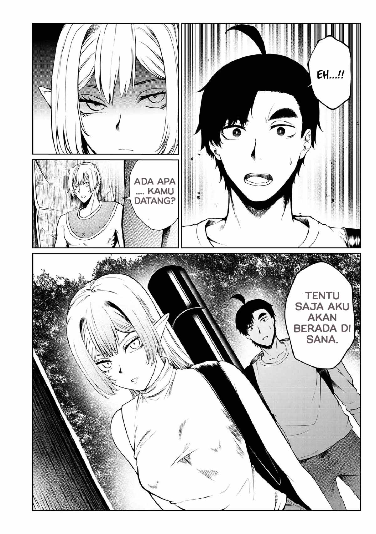 Mujintou De Elf to Kyoudou Seikatsu Chapter 28 - halaman 11