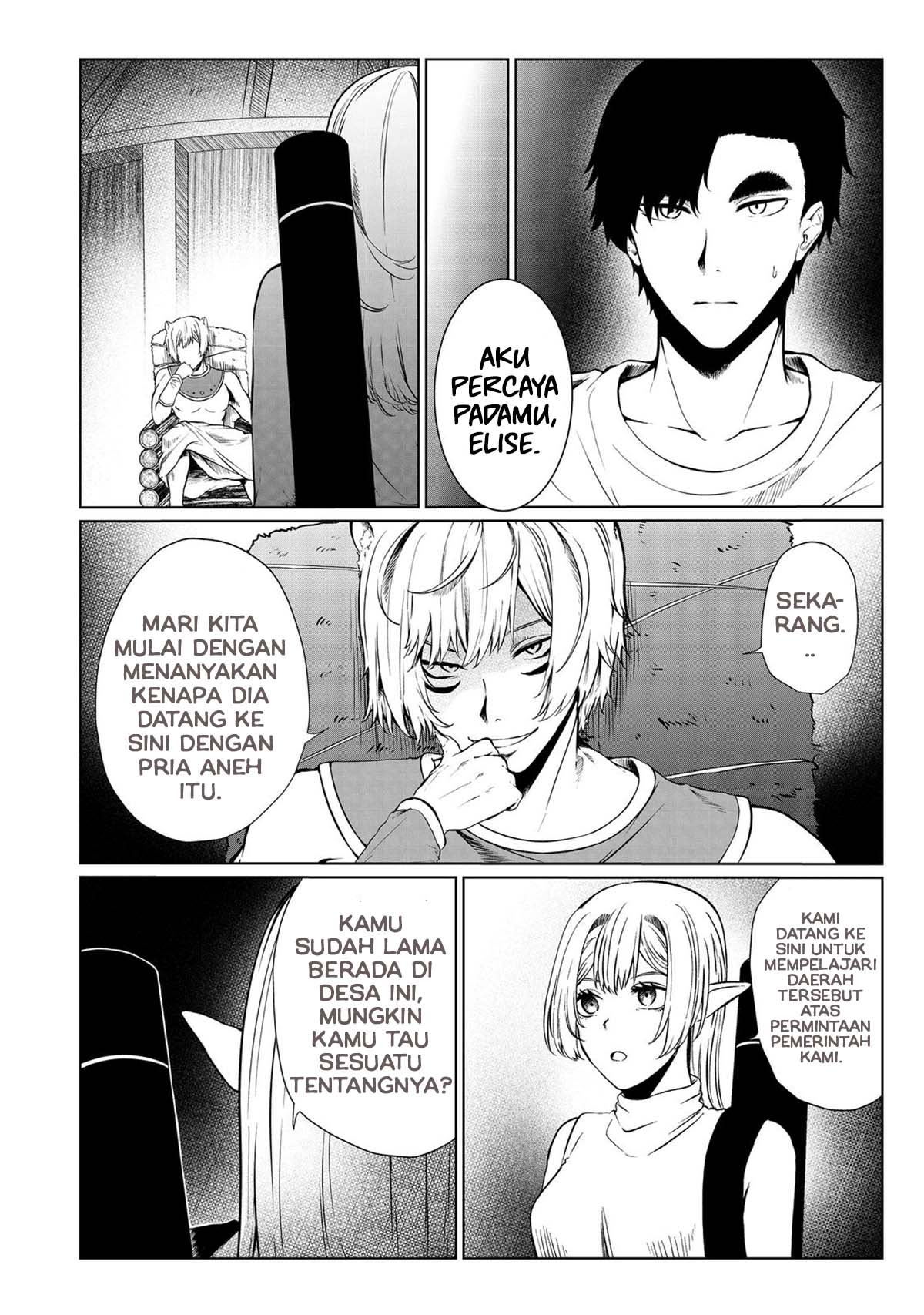 Mujintou De Elf to Kyoudou Seikatsu Chapter 28 - halaman 13