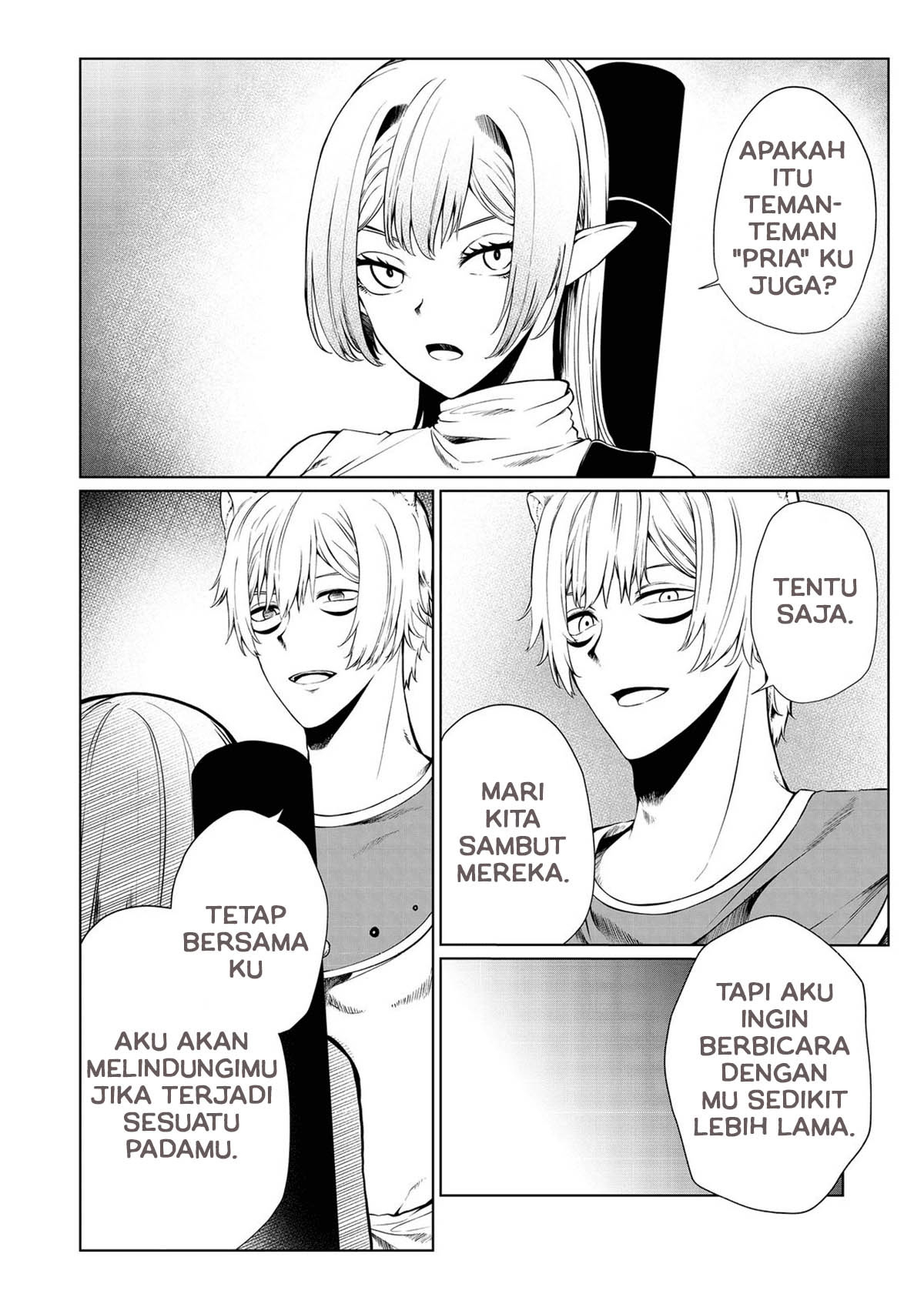 Mujintou De Elf to Kyoudou Seikatsu Chapter 28 - halaman 21