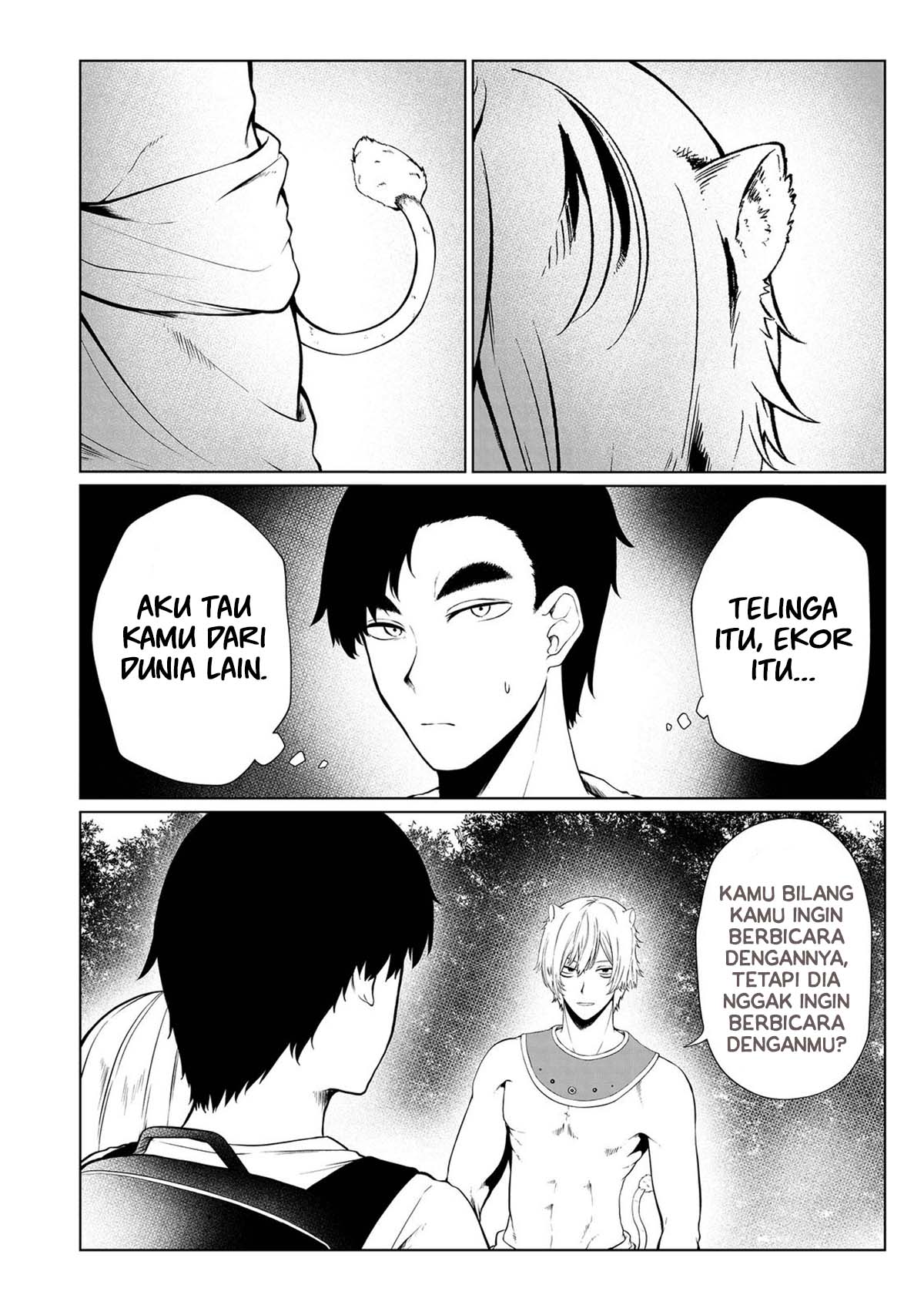 Mujintou De Elf to Kyoudou Seikatsu Chapter 28 - halaman 3