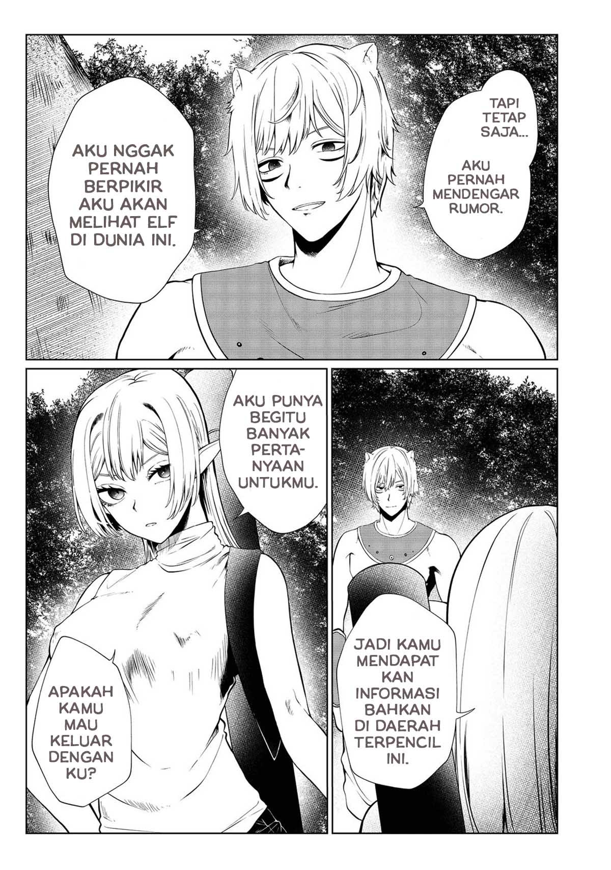 Mujintou De Elf to Kyoudou Seikatsu Chapter 28 - halaman 4