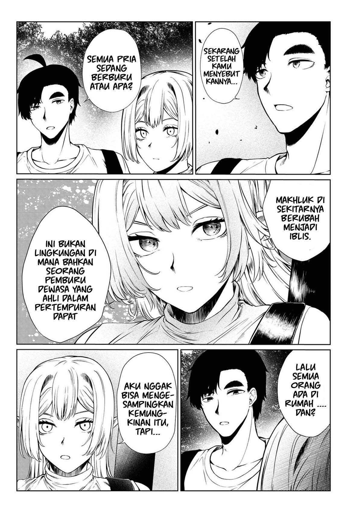 Mujintou De Elf to Kyoudou Seikatsu Chapter 28 - halaman 8