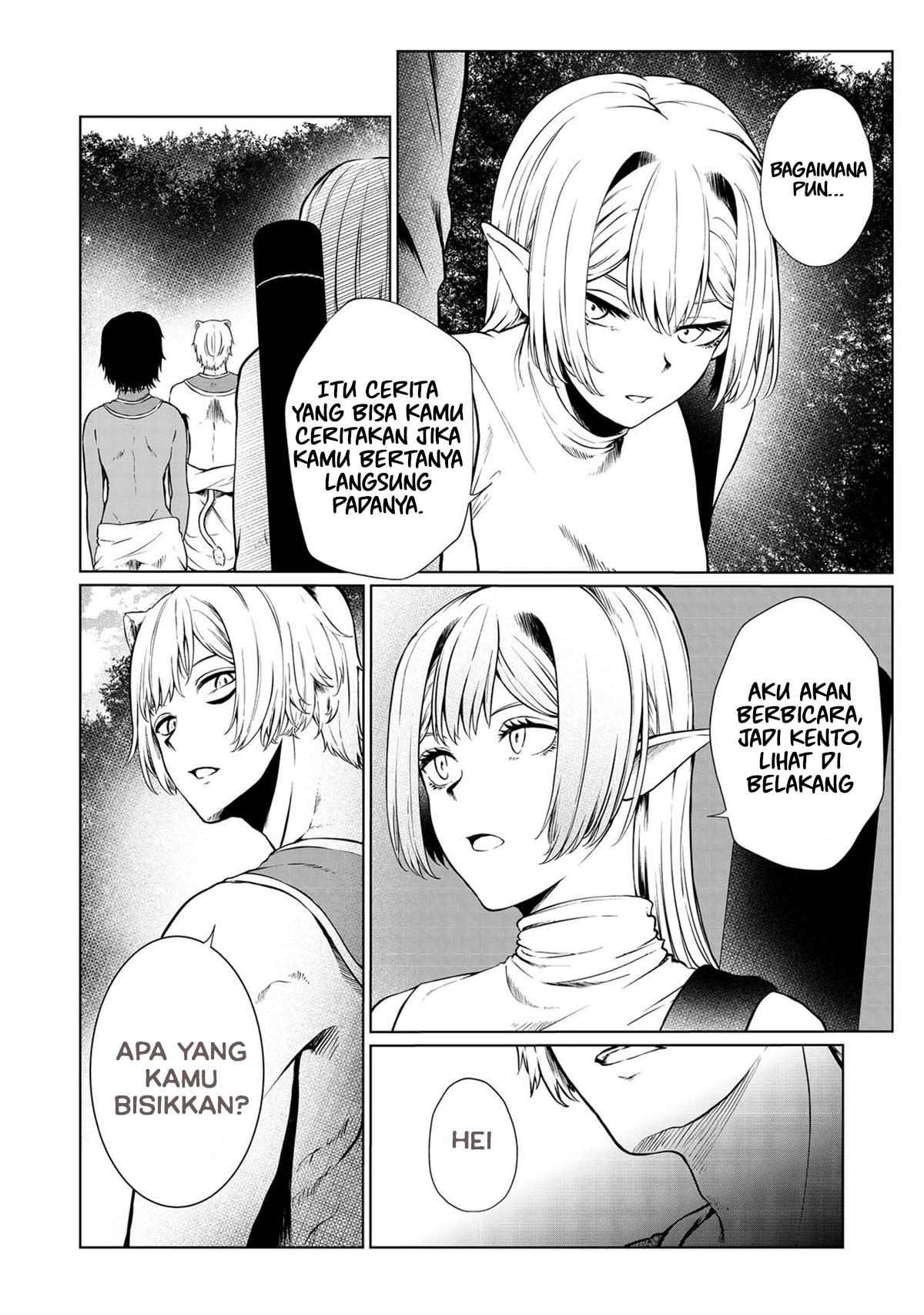 Mujintou De Elf to Kyoudou Seikatsu Chapter 28 - halaman 9