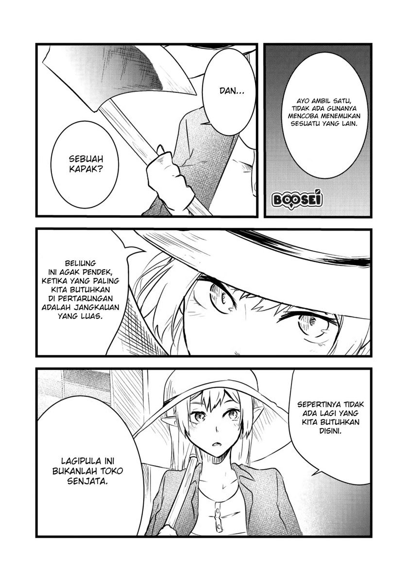 Mujintou De Elf to Kyoudou Seikatsu Chapter 3.2 - halaman 13