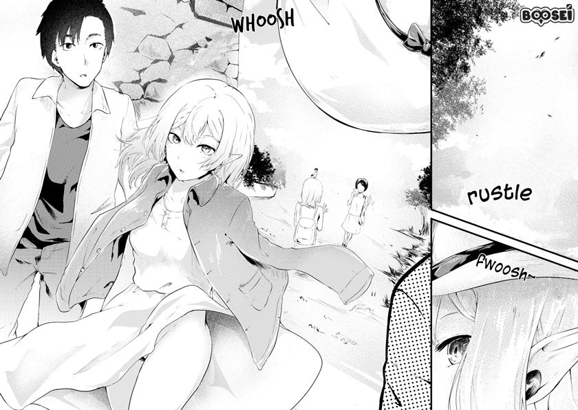 Mujintou De Elf to Kyoudou Seikatsu Chapter 3.2 - halaman 3