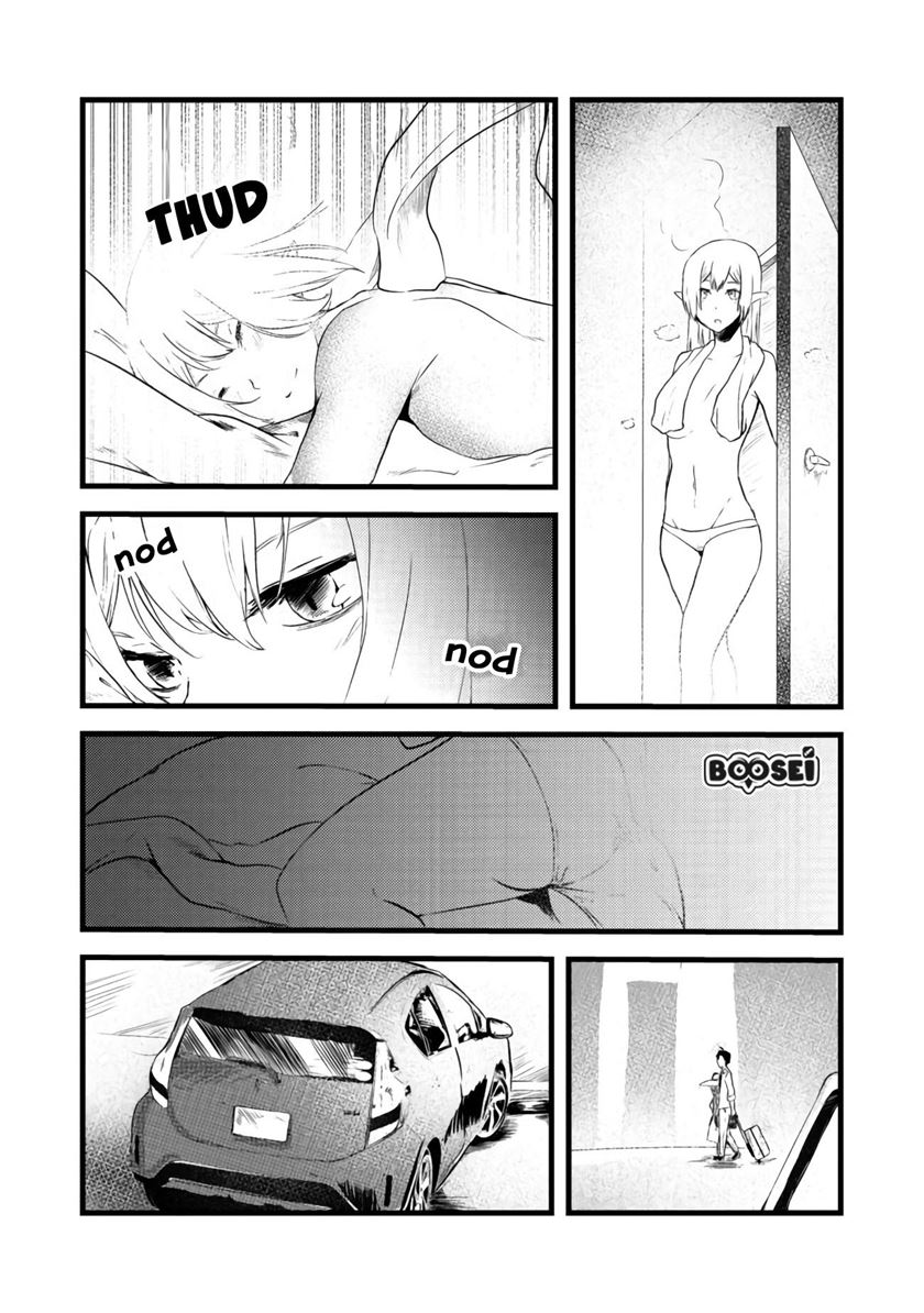 Mujintou De Elf to Kyoudou Seikatsu Chapter 3.2 - halaman 9