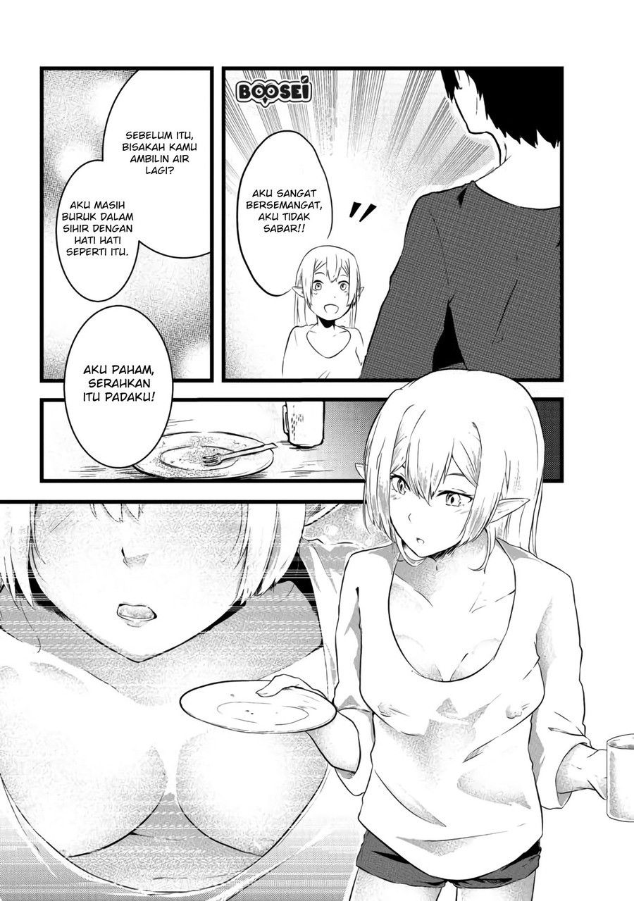 Mujintou De Elf to Kyoudou Seikatsu Chapter 3 - halaman 10