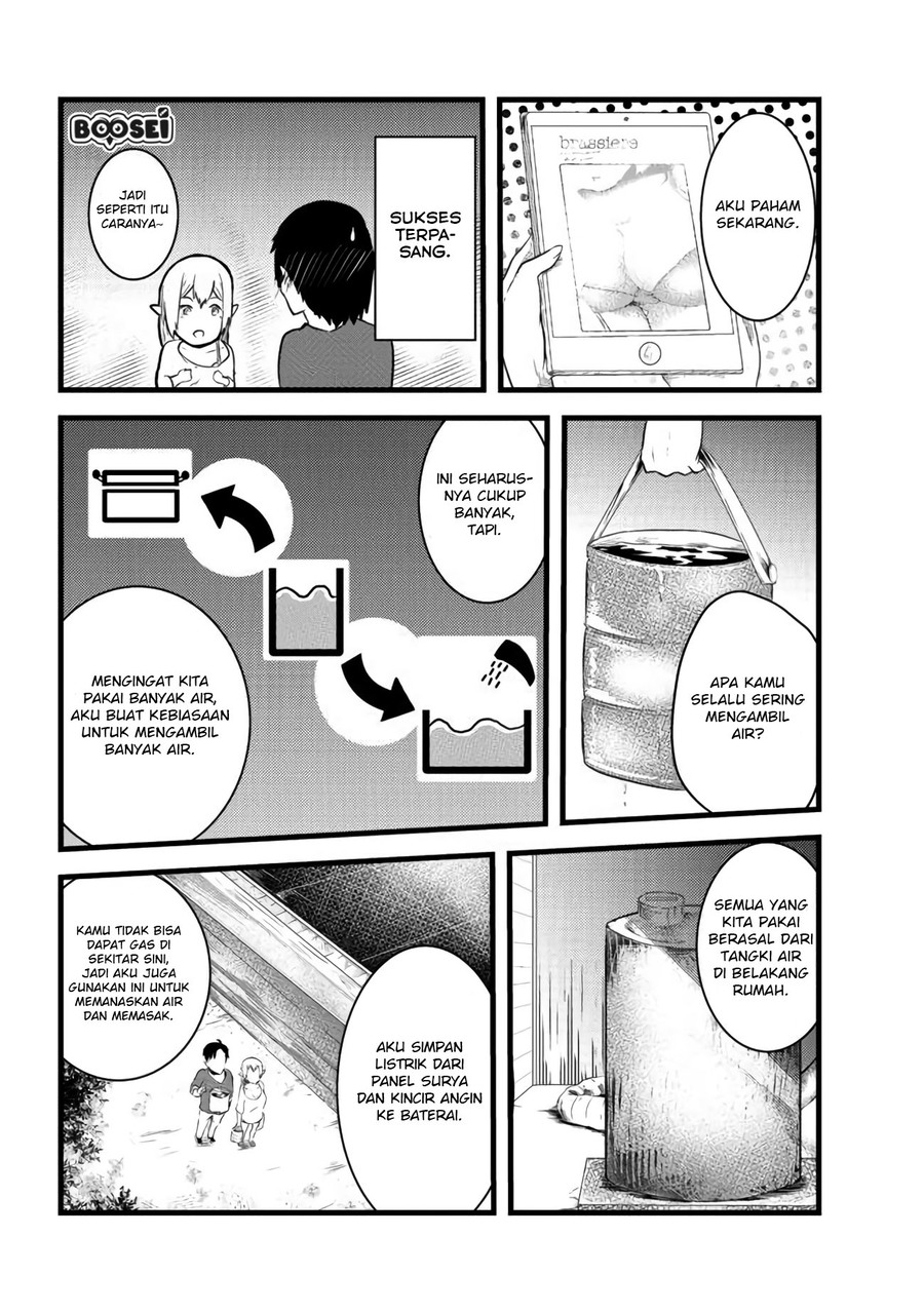 Mujintou De Elf to Kyoudou Seikatsu Chapter 3 - halaman 12