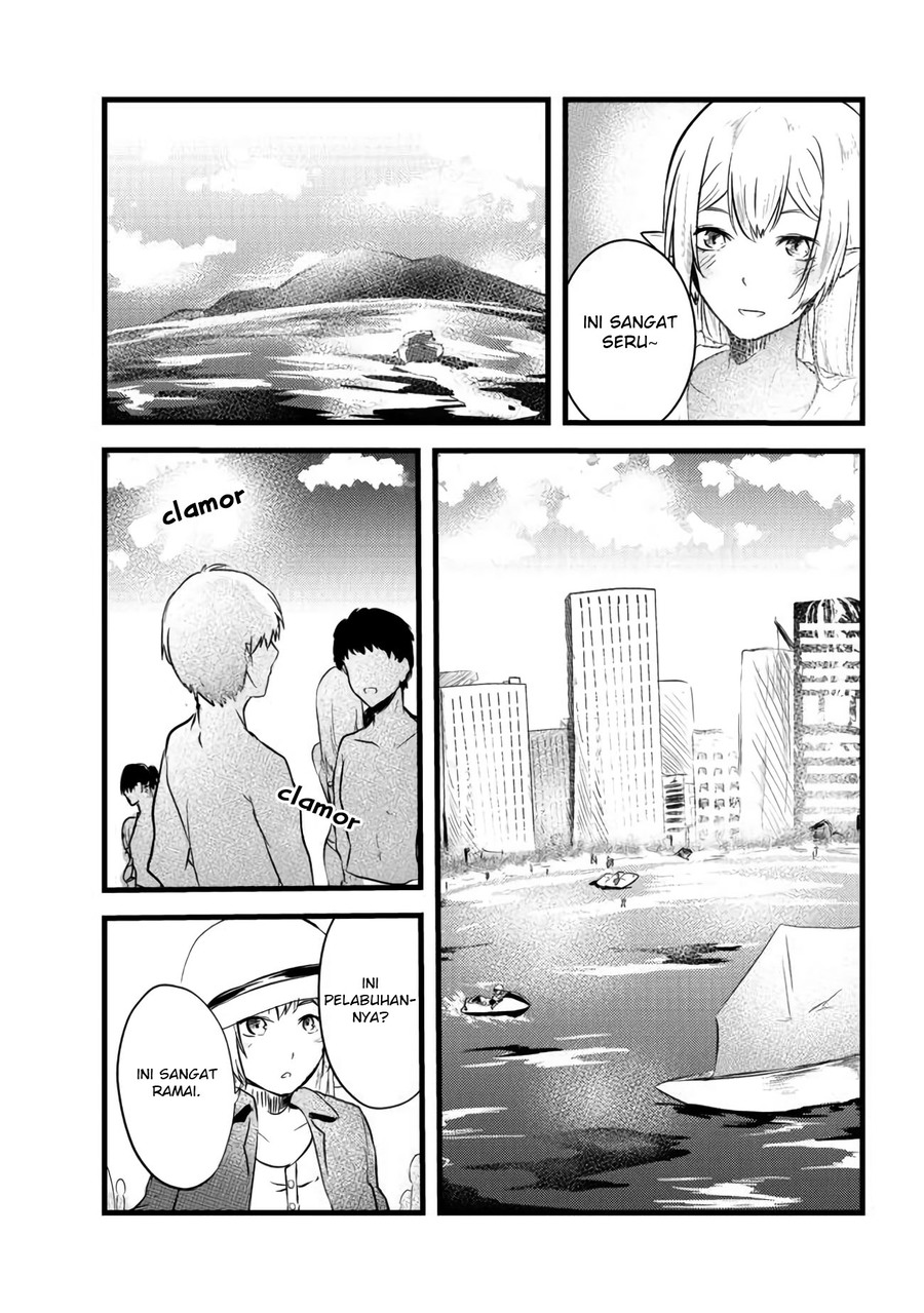 Mujintou De Elf to Kyoudou Seikatsu Chapter 3 - halaman 21