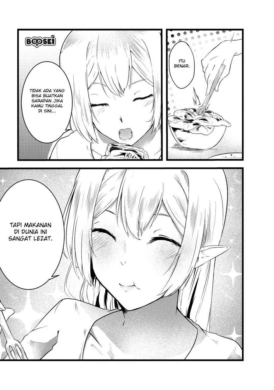 Mujintou De Elf to Kyoudou Seikatsu Chapter 3 - halaman 8